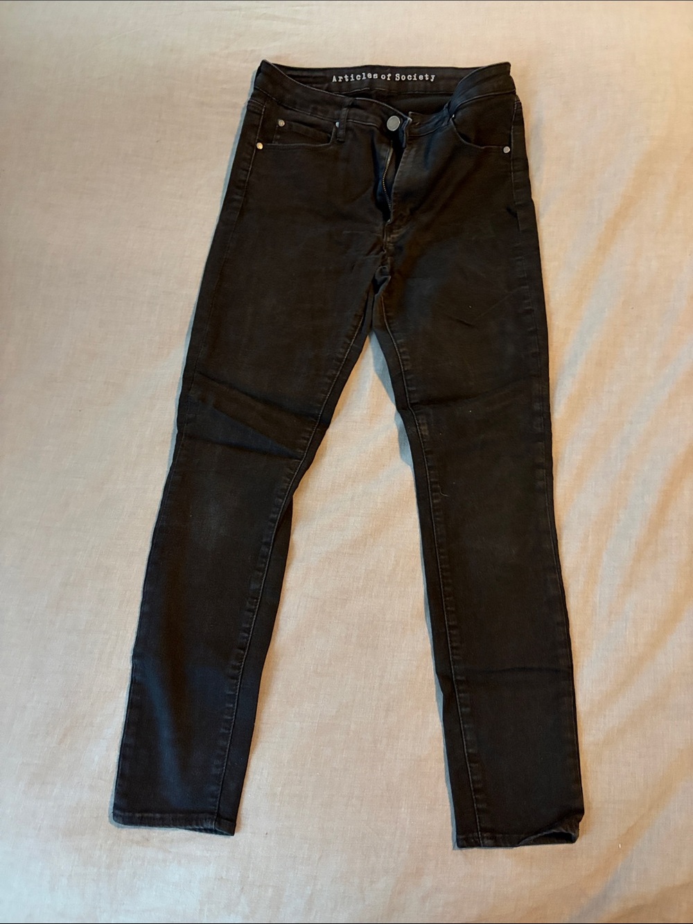 Articles Of Society Black Skinny Men’s Jeans